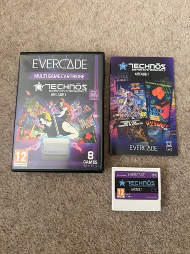 Evercade technos arcade - arcade, 1