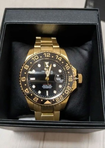 Technos men watch gold color - technos, men's