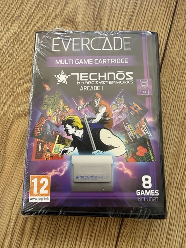 Evercade game technos - game,
