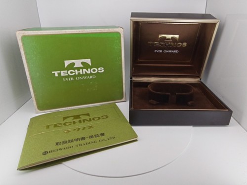 Technos vintage watch - watch, box