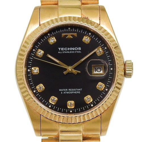 Technos t9604 gold plated - gold,