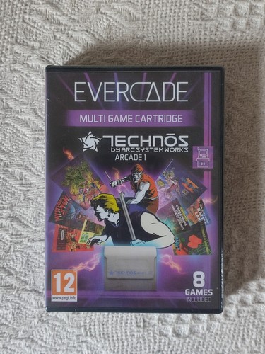New sealed evercade technos - &,