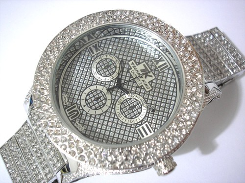 Silver tone metal big case - silver, &