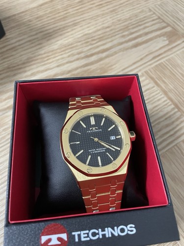 Technos t907gb gold tone - t907gb,