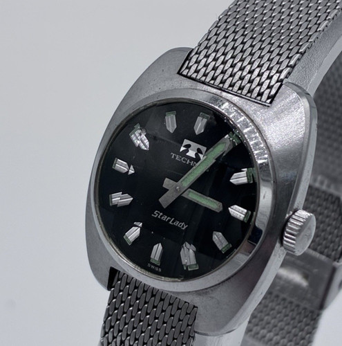Technos starlady black - black, dial