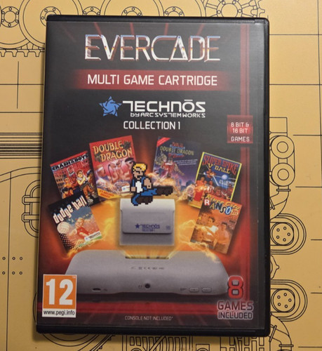 Evercade technos collection - evercade,