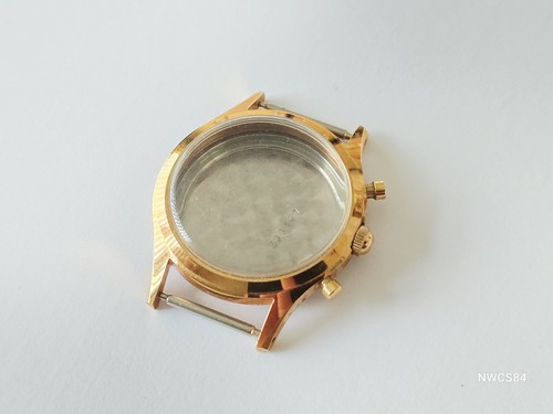 Rose gold chronograph watch - rose,