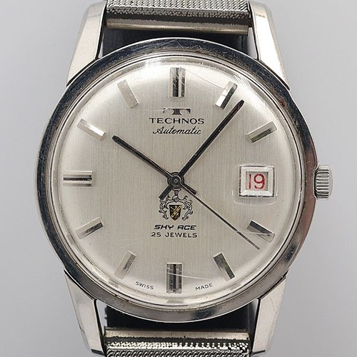 Technos sky ace silver dial - 25,