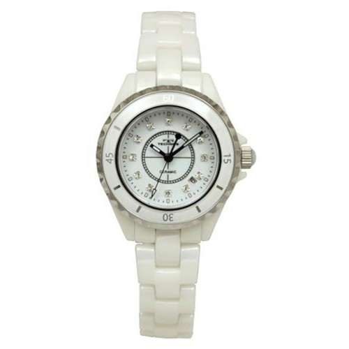 Technos ceramic date - ceramic, watch